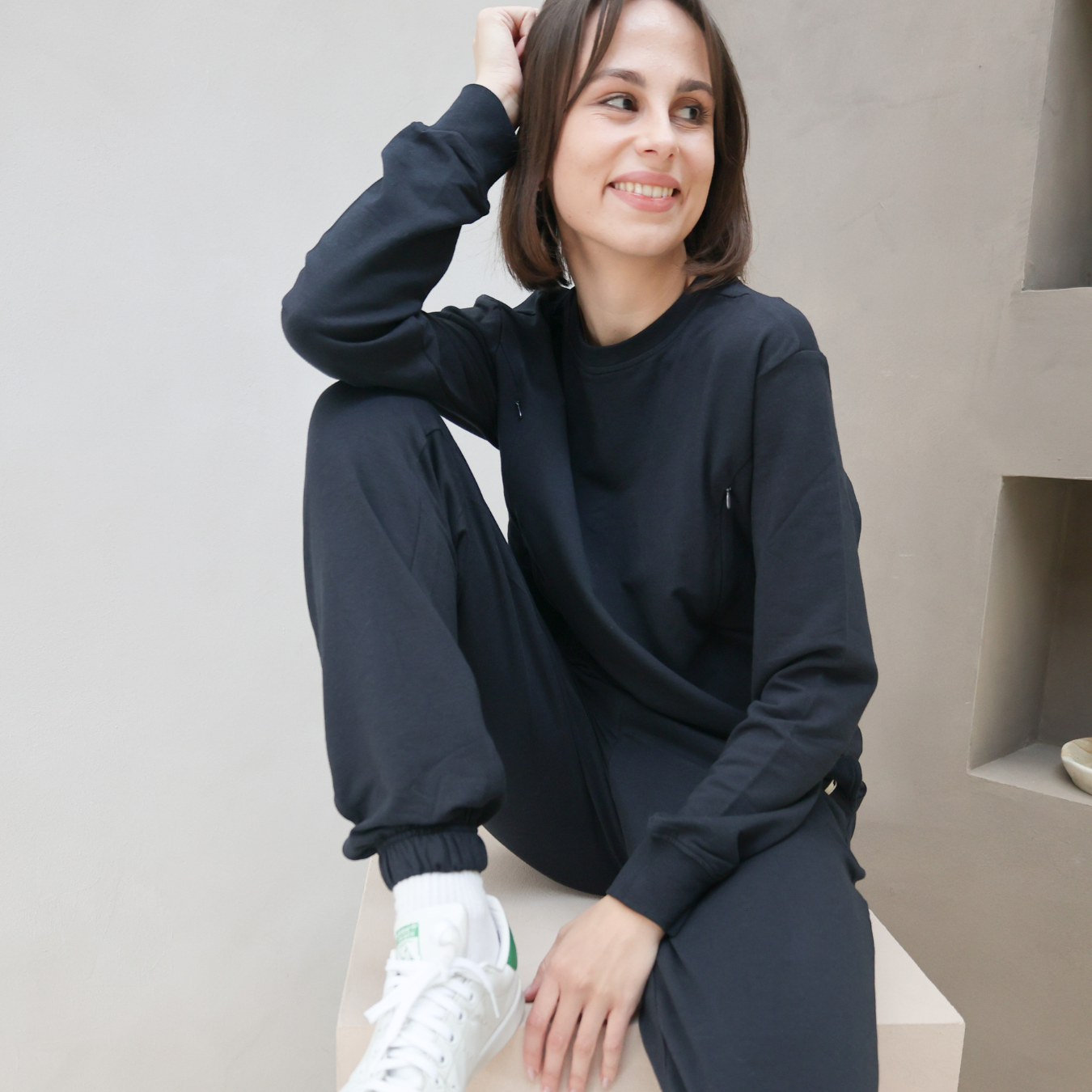 Breastfeeding Sweatshirt - Midnight Navy