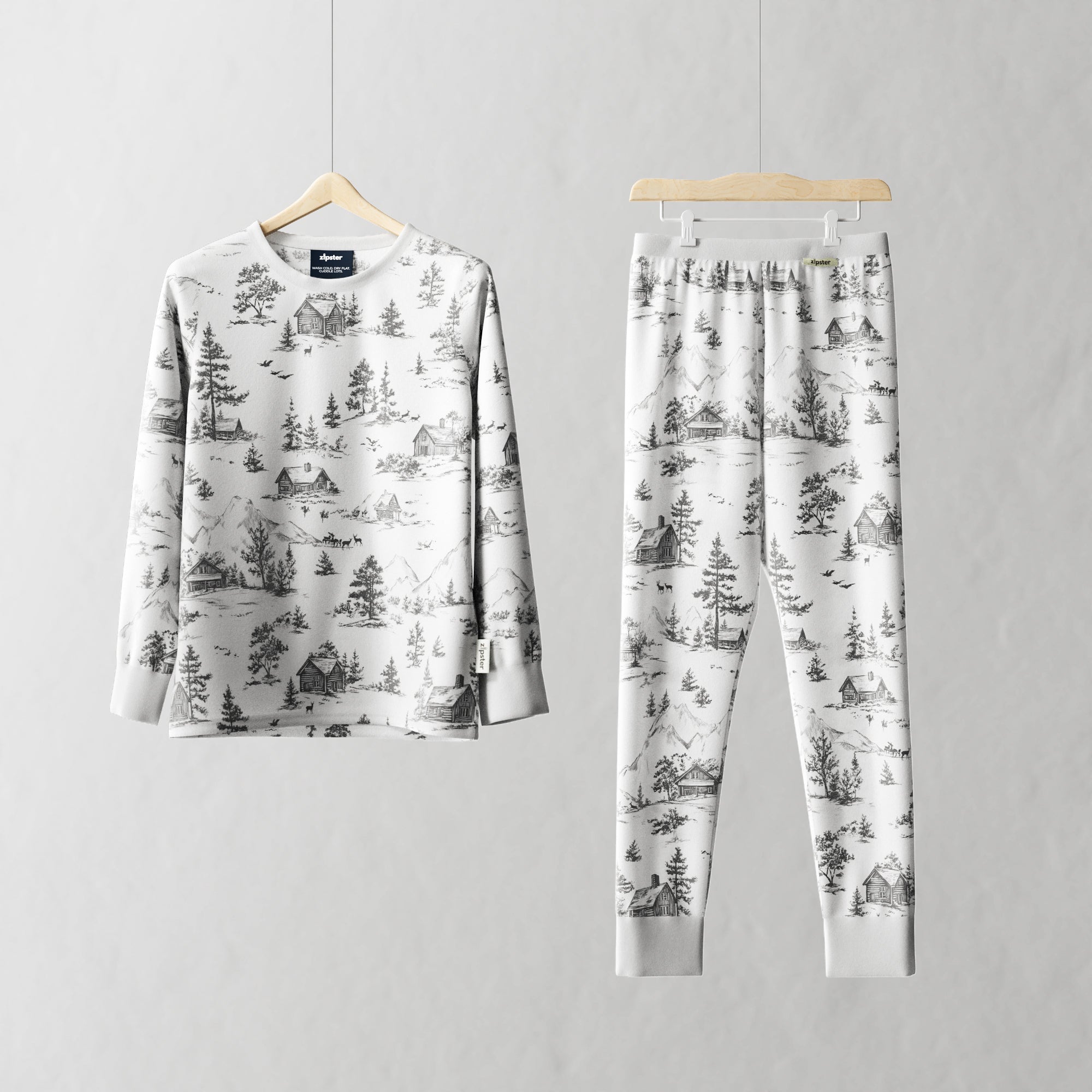 Children's PJ Set Winter Wonderland