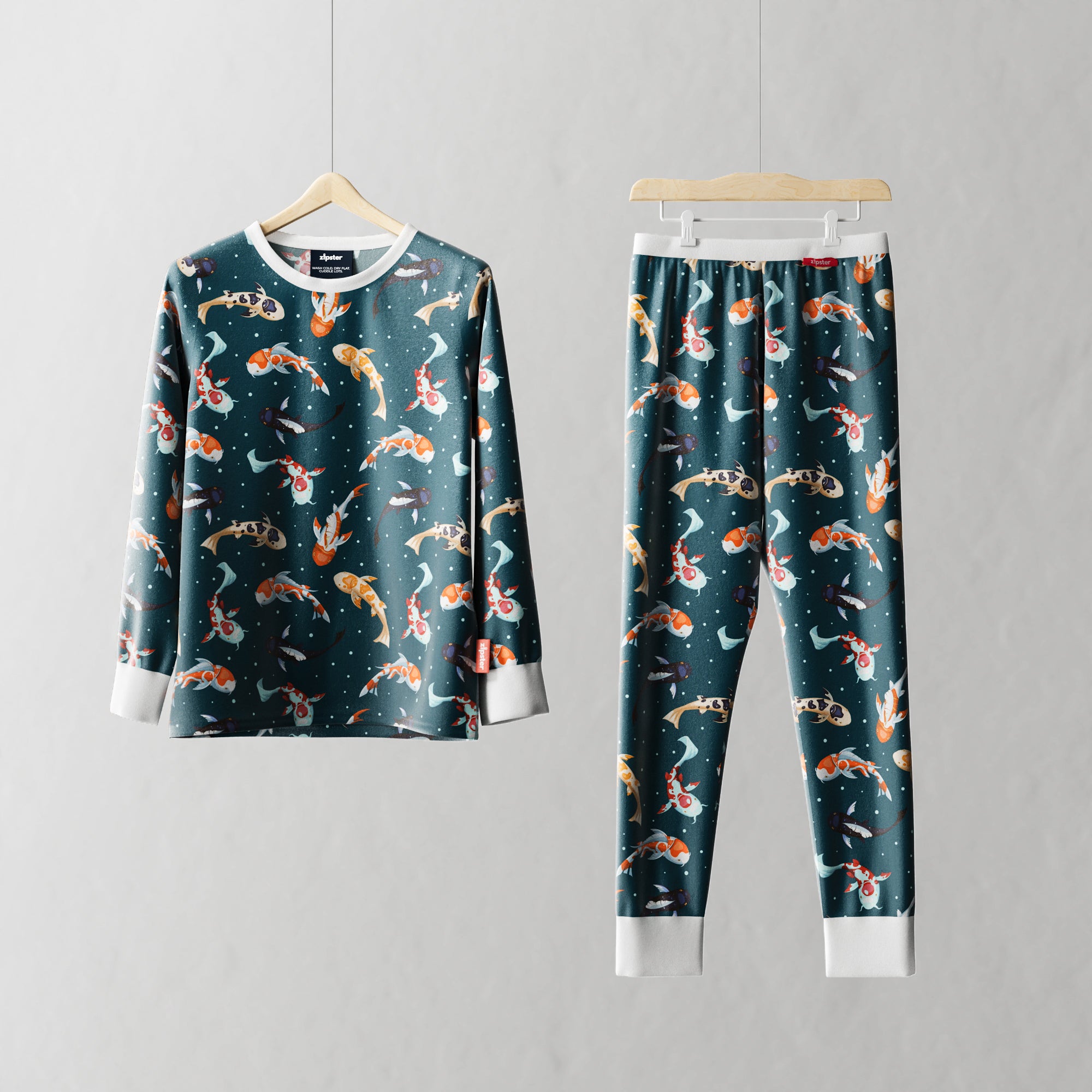 Children's PJ Set Koi