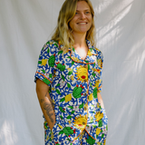 Σετ γυναικείες πιτζάμες Sicilian Summer (νικητής του Design Challenge 2025)