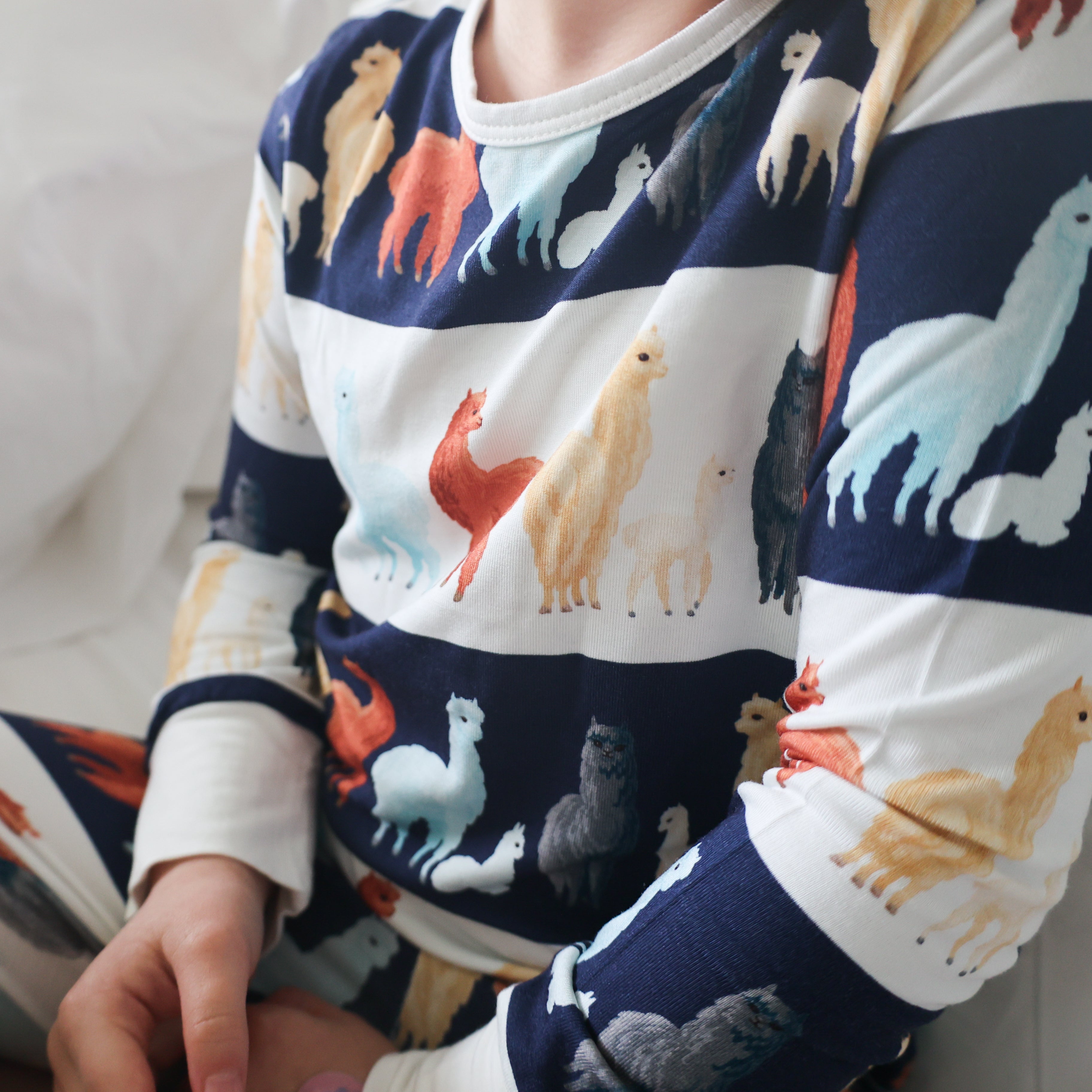 Children's PJ Set Llama