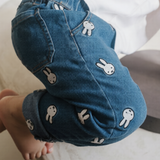 Miffy Icon Jeans Μπλε