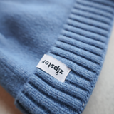 Bamboo Knit Beanie - Baby Blue