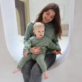 Bamboo Breastfeeding Hoodie - Olive