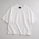 Oversized θηλασμός Tee Λευκό