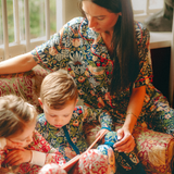 William Morris Zipster Strawberry Thief Navy Blue