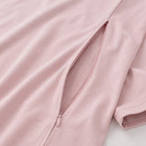 Oversized Breastfeeding Tee Pink