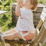 Terry Towelling Adventure Shorts Gingham