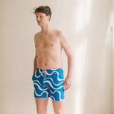 Mens Swimming Trunks Ride The Wave