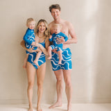 Mens Swimming Trunks Ride The Wave