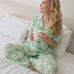 Ladies Pyjamas Set Palm Trees