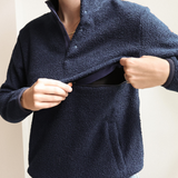 Θηλασμός Fleece Ναυτικό μπλε