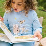 Σετ σαλόνι μπαμπού Peter Rabbit μπλε