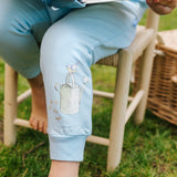Σετ σαλόνι μπαμπού Peter Rabbit μπλε