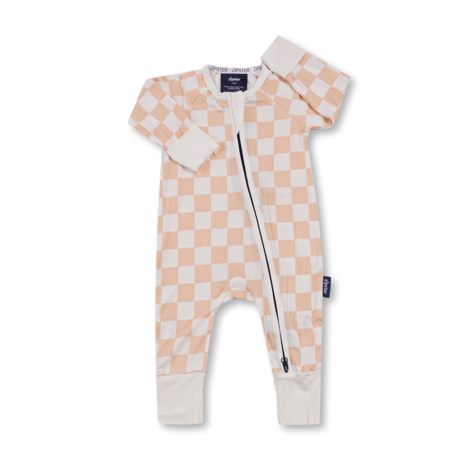 ZIPSTER™ Peach Check