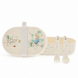 Peter Rabbit Snack Box με σετ μαχαιροπήρουνων