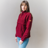 Θηλασμός Fleece Burgundy