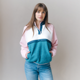 Θηλασμός Fleece Retro Teal