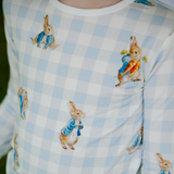 Παιδικό σετ PJ Peter's Gingham Hop