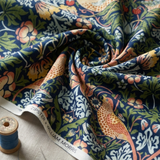 William Morris Zipster Strawberry Thief Navy Blue