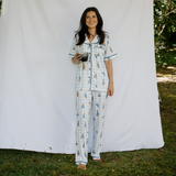 Κυρίες πιτζάμες σετ Peter's Gingham Hop