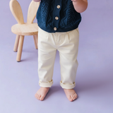 Τζιν τζιν Skater Ecru