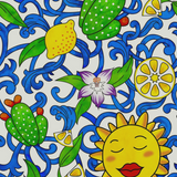 Κυρίες πιτζάμες σετ Sicilian Summer