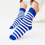 Κάλτσες Manitou Stripe Affairs Electric Blue και Pink Panther